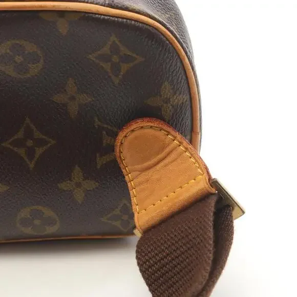 LOUIS VUITTON Brown Monogram Leather Pochette Fanny Pack - Picture 8 of 10